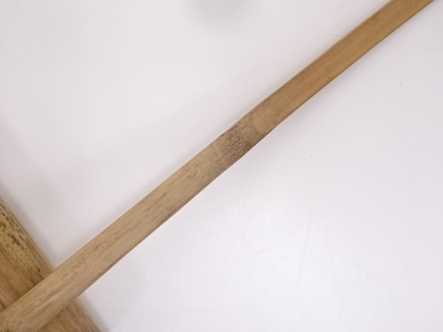 道具 ] - 道具 松尾流九代半古斎自作竹茶杓（銘：渓流） | ネット